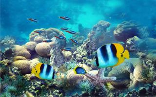Underwater Fishes Live Wallpaper स्क्रीनशॉट 2