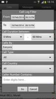 Call Log Search Filter GlogMe Cartaz