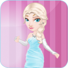 Anna and Ice queen Elsa game-icoon