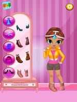 shimmer princess Dress up game captura de pantalla 1