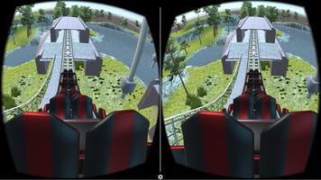 VR Real Roller Coaster AR RV پوسٹر