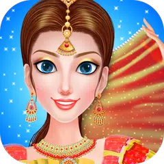 Скачать Индийский салон Fashion Doll APK