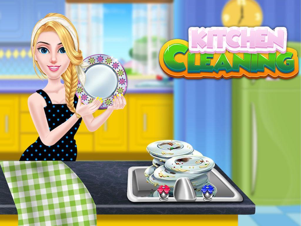 Игры с мамой на кухне на счет. Game Wash dishes. Smart Phone game about washing process. Washing game