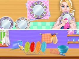 Kitchen Clean Up - Dish Washing Game syot layar 2