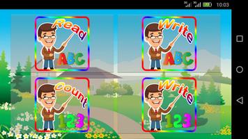 Kids ABC-123 Phonic پوسٹر