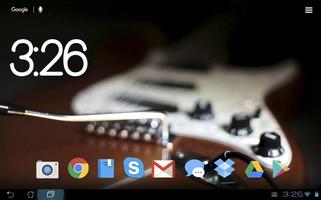Electric Guitar Live Wallpaper स्क्रीनशॉट 3