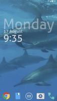 Poster Underwater Dolphins Live Wallp