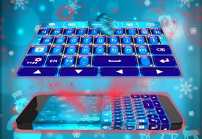 Winter Theme Keyboard capture d'écran 1