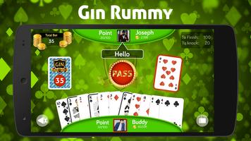 Gin Rummy ภาพหน้าจอ 1