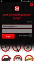 Pest Control Inspection Report পোস্টার