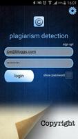 Plagiarism Detection پوسٹر