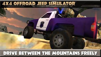 4x4 Offroad Jeep Simulator Affiche