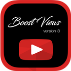 Boost views  pour Youtube monétisation icône