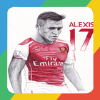 Alexis Sanchez Art Wallpaper HD أيقونة