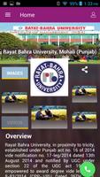 Rayat Bahra University Mohali Poster