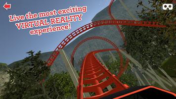 Roller Coaster Virtual Reality Affiche