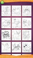 Animals Coloring Book for Creative Kids الملصق
