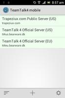 TeamTalk4 mobile ポスター