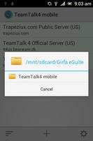 برنامه‌نما TeamTalk4 mobile عکس از صفحه