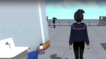 Yandere School simulator 海報