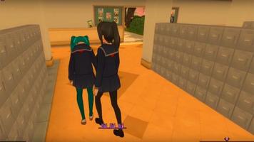 Yandere School simulator capture d'écran 2