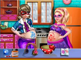 Ladybug & Power Princess Pregnant Care syot layar 3