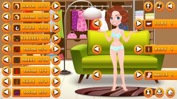 Girl Dress Up الملصق