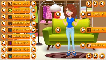 Girl Dress Up تصوير الشاشة 1