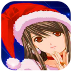 Anime Girls Christmas Wallpaper HD 아이콘