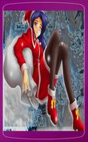 Anime Girls Christmas Wallpaper HD ポスター