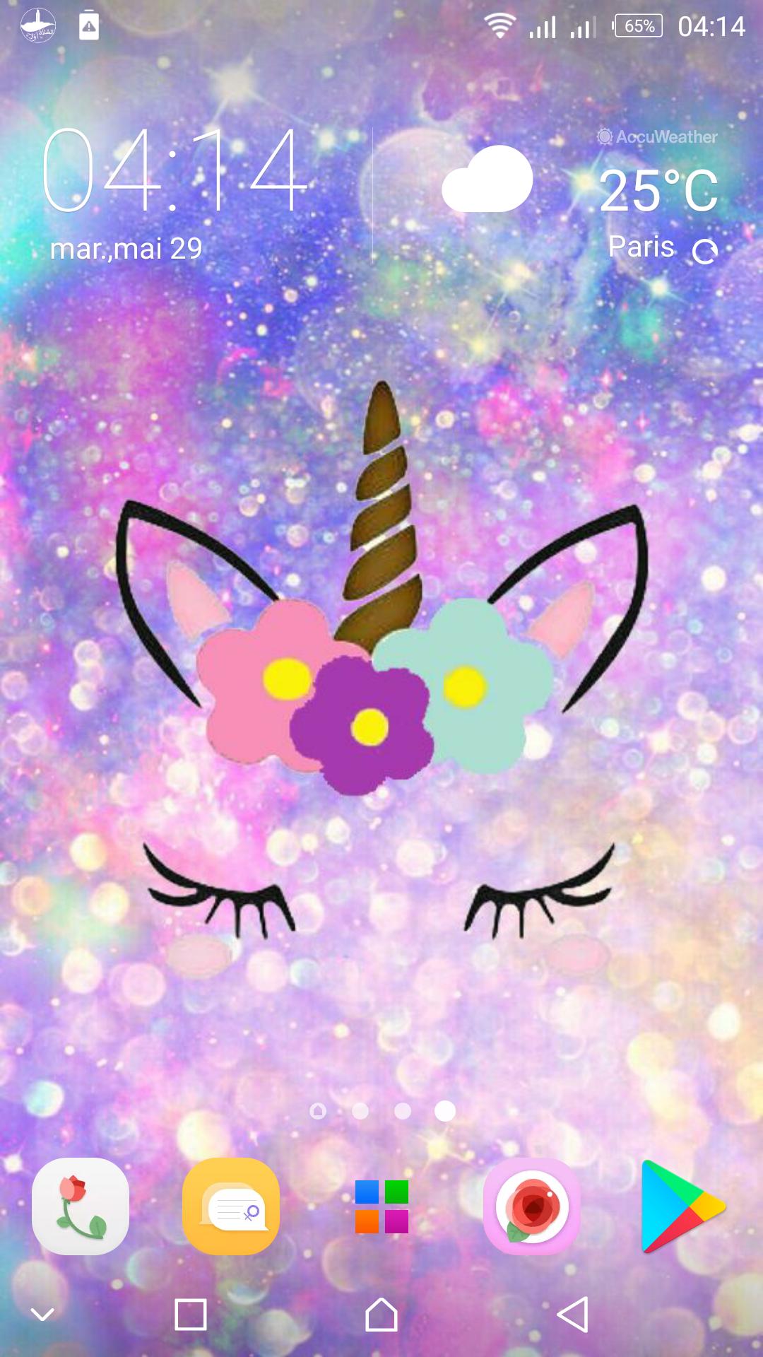 Cute Unicorn Girl Wallpapers Kawaii Backgrounds For Android Apk Download - kawaii unicorn roblox girl