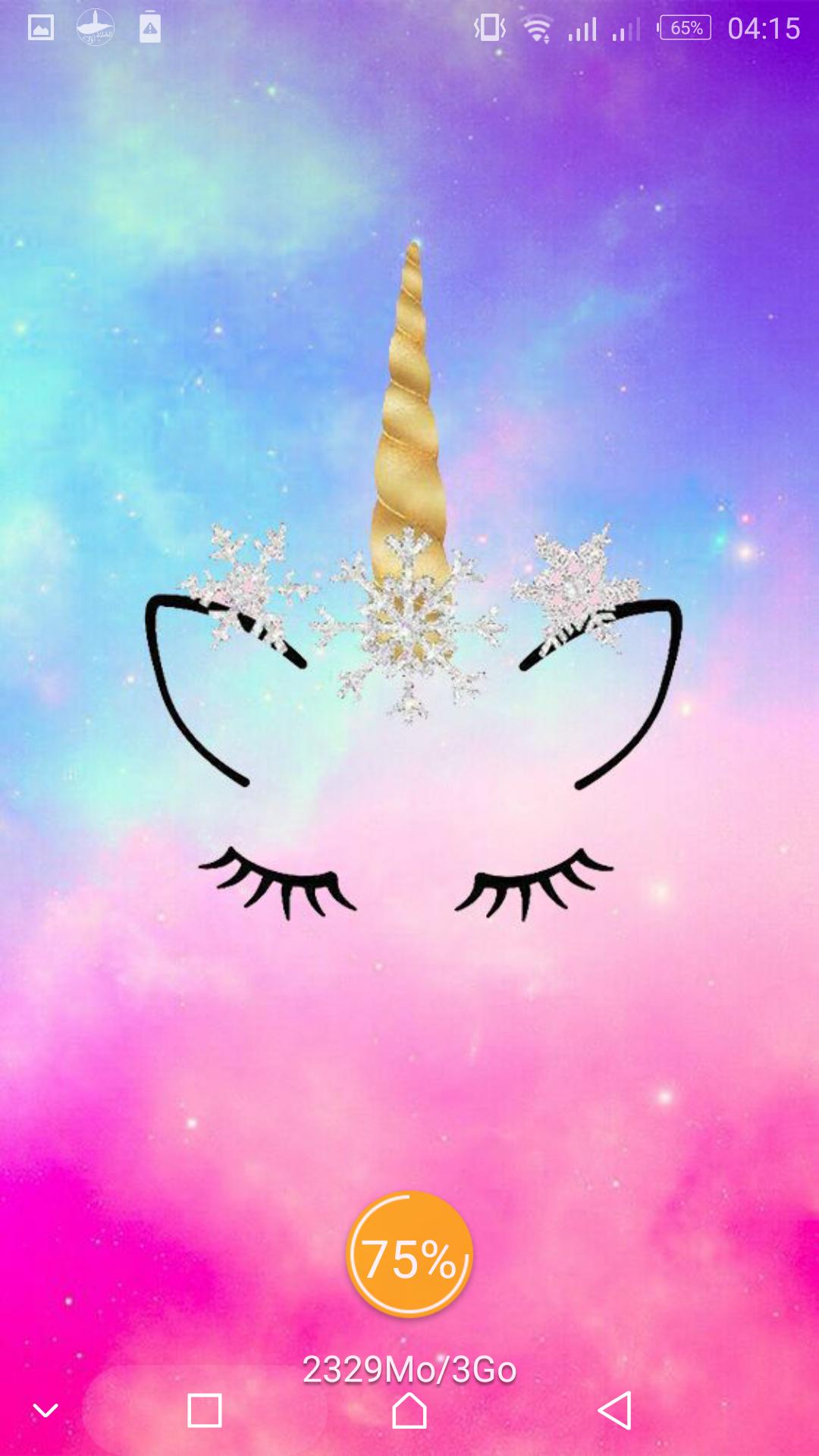 Cute Unicorn Girl Wallpapers Kawaii Backgrounds For Android Apk Download