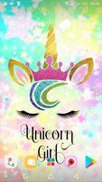 Cute Unicorn Girl Wallpapers screenshot 1