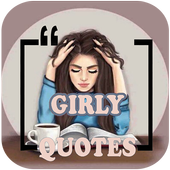 Girly m girl sayings And Status icon