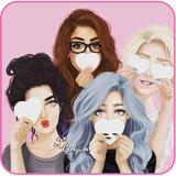 Girly m Backgrounds And Quotes أيقونة