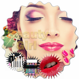 Face Makeup Beauty Girl Editor icône