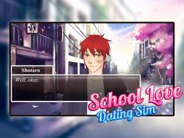 School Love Dating Sim capture d'écran 2