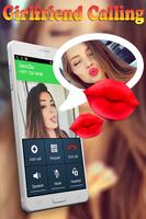 Fake Call and Chat Message Girlfriend capture d'écran 1