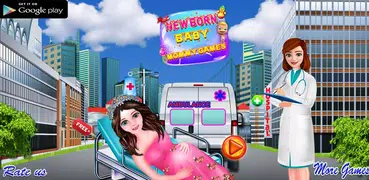 Newborn  Baby -  Mommy  Games
