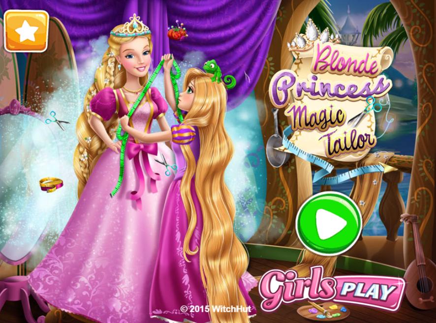 Найди игру принцесс. Игры про принцесс на ПК. Старые игры про принцесс на андроид. Рапунцель портной. Луки в игре Magic Princess.