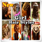 The Latest Girl Hair Styles icône