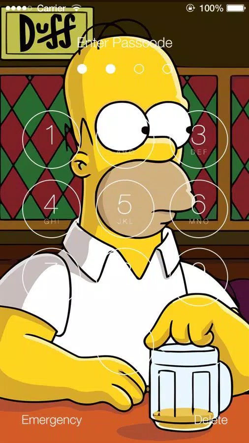 The Simpsons Wallpapers HD Lock Screen APK für Android herunterladen