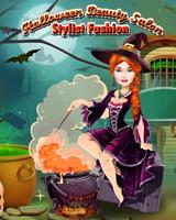 Halloween Beauty Salon - Stylist Fashion Affiche