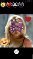 Girl Mask Photo Editor Affiche