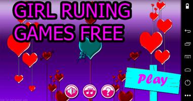 Girl Running Games Free poster
