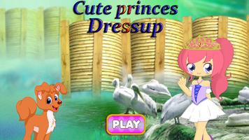 Poster Cute Princess Dress Up