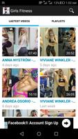 Female Fitness & Bodybuilding پوسٹر