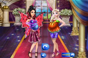 Ice Queen & Ladybug Princess Pregnant Care Game постер