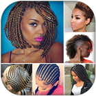 black women hairstyles 2021 আইকন