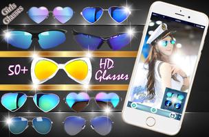 Girls Glasses Photo Editor ポスター